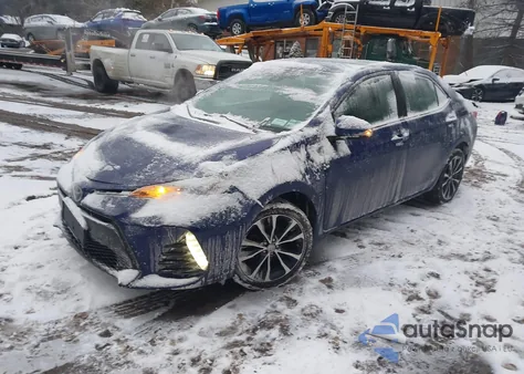 2017 Toyota Corolla Se z USA, uszkodzony, nr VIN 2T1BURHE4HC783309